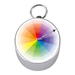 Colour Value Diagram Circle Round Mini Silver Compasses by Mariart