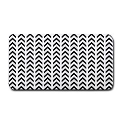 Chevron Triangle Black Medium Bar Mats by Mariart