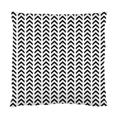 Chevron Triangle Black Standard Cushion Case (one Side)