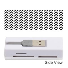 Chevron Triangle Black Memory Card Reader (stick) 