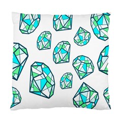 Brilliant Diamond Green Blue White Standard Cushion Case (one Side)