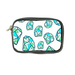 Brilliant Diamond Green Blue White Coin Purse by Mariart