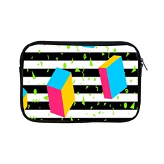 Cube Line Polka Dots Horizontal Triangle Pink Yellow Blue Green Black Flag Apple Ipad Mini Zipper Cases by Mariart