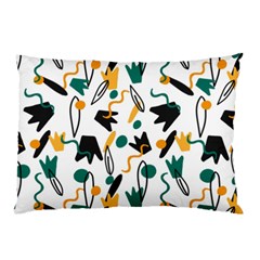 Flowers Duck Legs Line Pillow Case