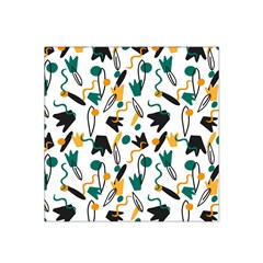 Flowers Duck Legs Line Satin Bandana Scarf by Mariart