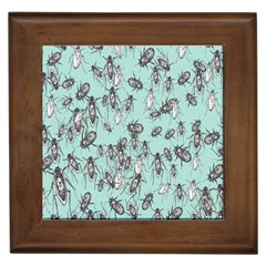 Cockroach Insects Framed Tiles by Mariart