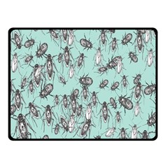 Cockroach Insects Fleece Blanket (small) by Mariart