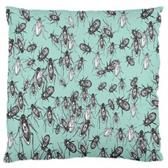 Cockroach Insects Large Flano Cushion Case (one Side) by Mariart