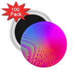 Light Aurora Pink Purple Gold 2.25  Magnets (100 pack)  Front