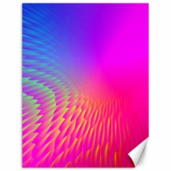 Light Aurora Pink Purple Gold Canvas 12  X 16  