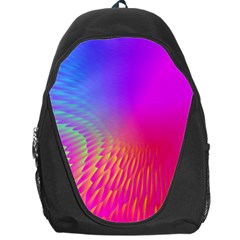 Light Aurora Pink Purple Gold Backpack Bag by Mariart