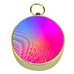 Light Aurora Pink Purple Gold Gold Compasses by Mariart