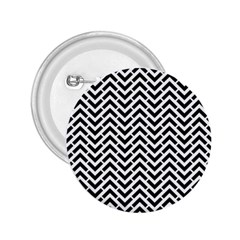 Funky Chevron Stripes Triangles 2 25  Buttons by Mariart