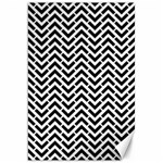 Funky Chevron Stripes Triangles Canvas 20  x 30   19.62 x28.9  Canvas - 1