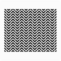 Funky Chevron Stripes Triangles Small Glasses Cloth (2-side) by Mariart