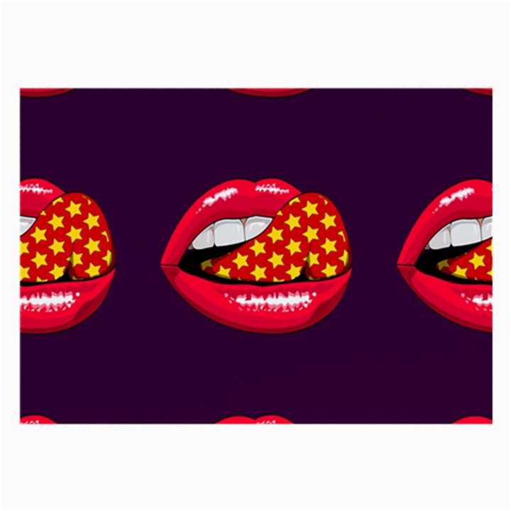 Lip Vector Hipster Example Image Star Sexy Purple Red Large Glasses Cloth