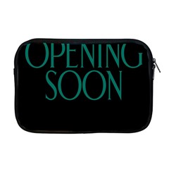 Opening Soon Sign Apple Macbook Pro 17  Zipper Case by Mariart