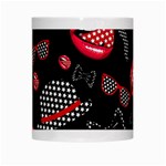 Lip Hat Vector Hipster Example Image Star Sexy Black Red White Mugs Center