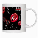 Lip Hat Vector Hipster Example Image Star Sexy Black Red White Mugs Right