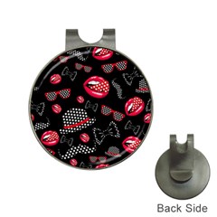 Lip Hat Vector Hipster Example Image Star Sexy Black Red Hat Clips With Golf Markers by Mariart