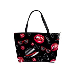 Lip Hat Vector Hipster Example Image Star Sexy Black Red Shoulder Handbags by Mariart