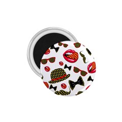 Lip Hat Vector Hipster Example Image Star Sexy 1 75  Magnets by Mariart