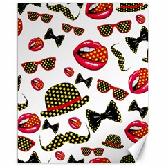 Lip Hat Vector Hipster Example Image Star Sexy Canvas 16  X 20  