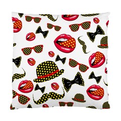 Lip Hat Vector Hipster Example Image Star Sexy Standard Cushion Case (two Sides) by Mariart