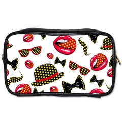 Lip Hat Vector Hipster Example Image Star Sexy Toiletries Bags by Mariart