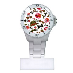 Lip Hat Vector Hipster Example Image Star Sexy Plastic Nurses Watch by Mariart