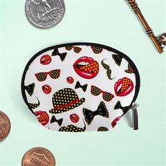 Lip Hat Vector Hipster Example Image Star Sexy Accessory Pouches (small)  by Mariart