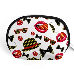 Lip Hat Vector Hipster Example Image Star Sexy Accessory Pouches (medium) 