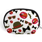 Lip Hat Vector Hipster Example Image Star Sexy Accessory Pouches (Medium)  Front