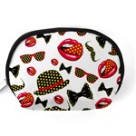 Lip Hat Vector Hipster Example Image Star Sexy Accessory Pouches (Medium)  Back