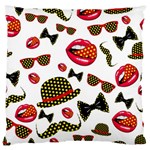 Lip Hat Vector Hipster Example Image Star Sexy Standard Flano Cushion Case (Two Sides) Front