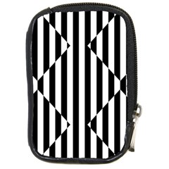 Optical Illusion Inverted Diamonds Compact Camera Cases