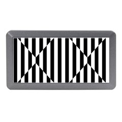 Optical Illusion Inverted Diamonds Memory Card Reader (mini) by Mariart