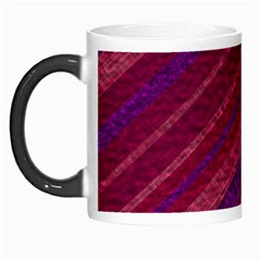 Maroon Striped Texture Morph Mugs by Mariart