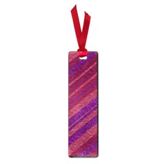 Maroon Striped Texture Small Book Marks by Mariart