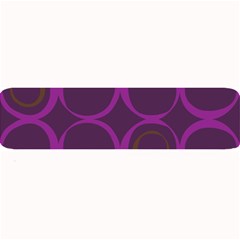 Original Circle Purple Brown Large Bar Mats