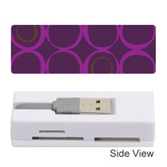 Original Circle Purple Brown Memory Card Reader (stick) 