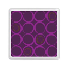 Original Circle Purple Brown Memory Card Reader (Square) 