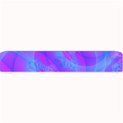 Original Purple Blue Fractal Composed Overlapping Loops Misty Translucent Small Bar Mats by Mariart