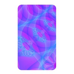 Original Purple Blue Fractal Composed Overlapping Loops Misty Translucent Memory Card Reader by Mariart