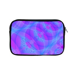 Original Purple Blue Fractal Composed Overlapping Loops Misty Translucent Apple Macbook Pro 13  Zipper Case by Mariart