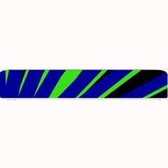 Rays Light Chevron Blue Green Black Small Bar Mats by Mariart