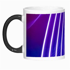 Rays Light Chevron Blue Purple Line Light Morph Mugs by Mariart