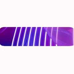 Rays Light Chevron Blue Purple Line Light Large Bar Mats