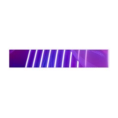 Rays Light Chevron Blue Purple Line Light Flano Scarf (mini) by Mariart