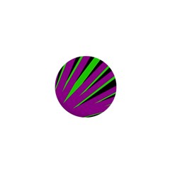 Rays Light Chevron Purple Green Black 1  Mini Buttons by Mariart